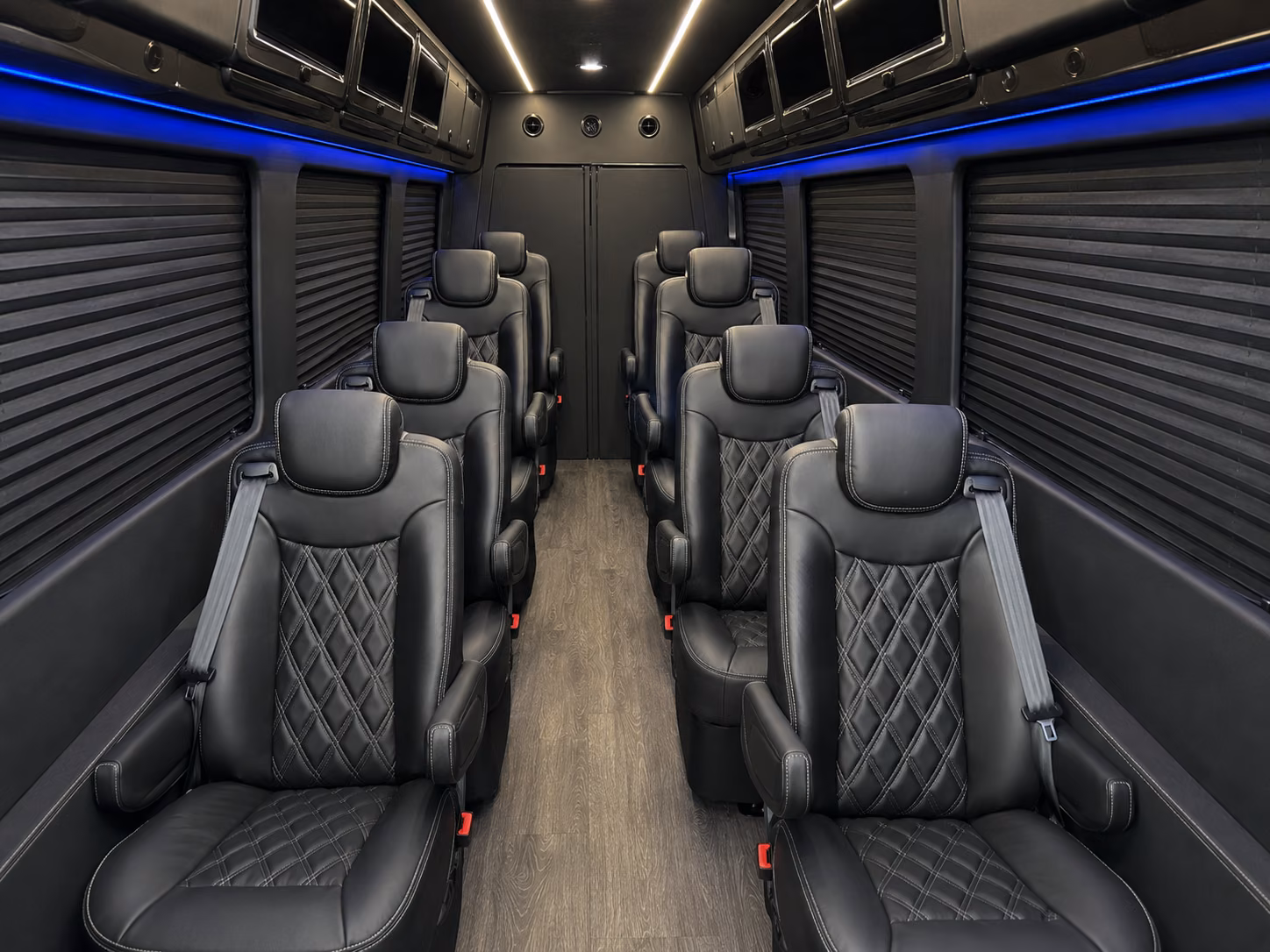tracy airport transportation onboard seating