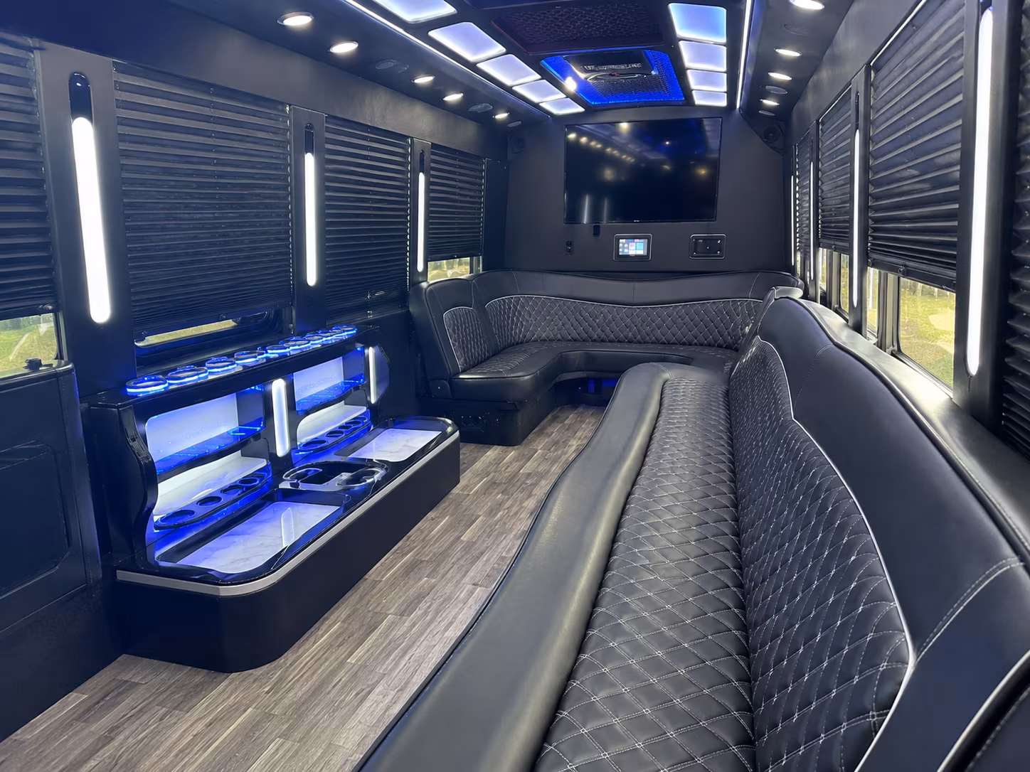 tracy corporate party bus rental