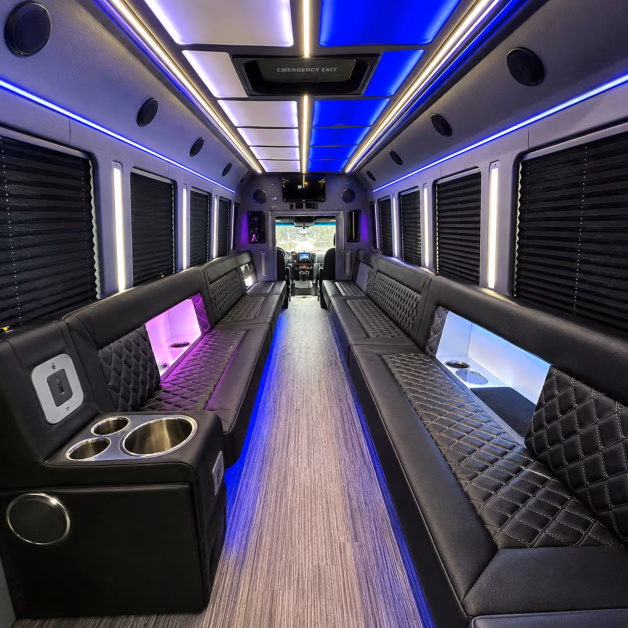 tracy holiday party bus rental