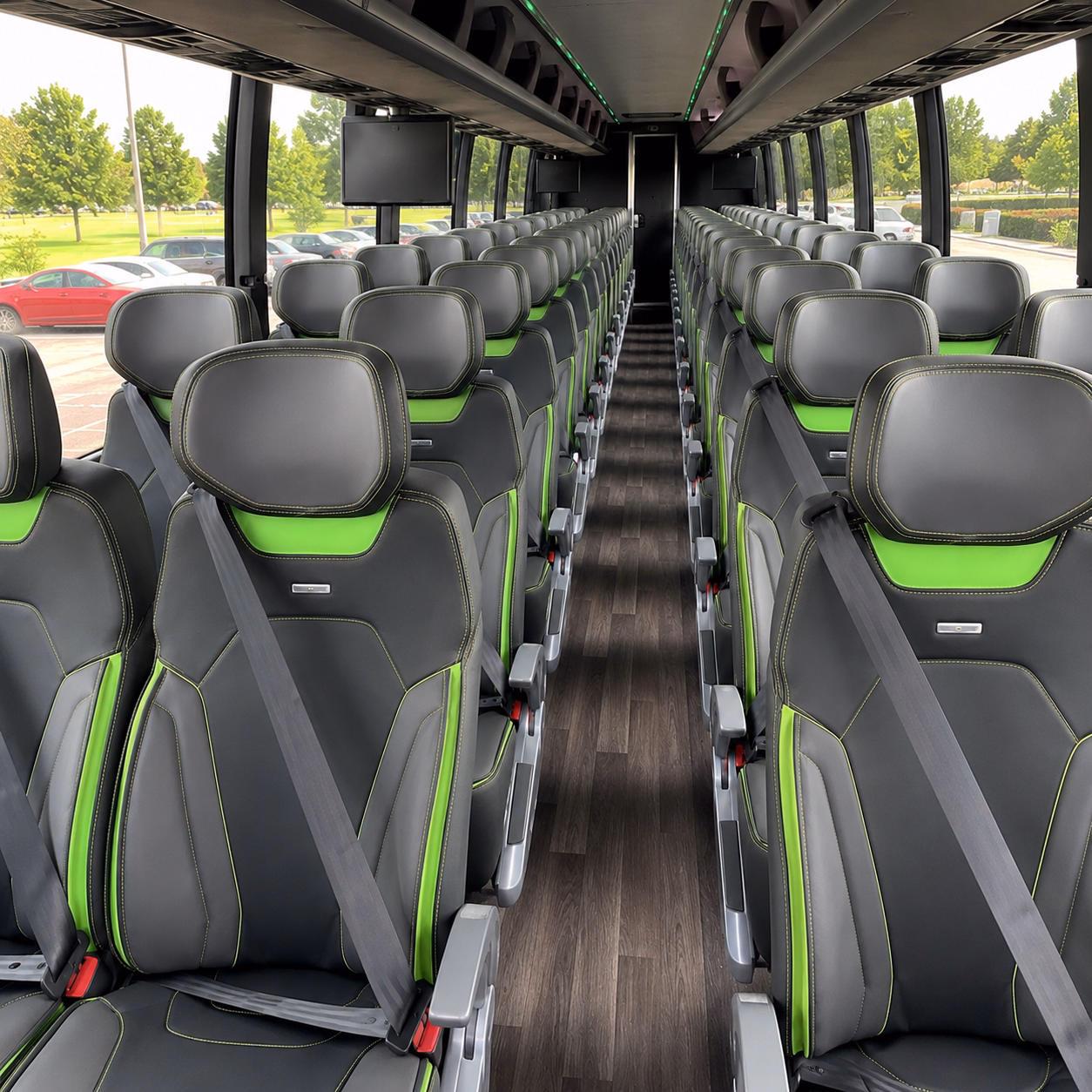 tracy school event transportation onboard seating