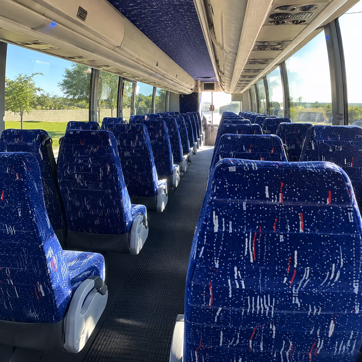 tracy wine tour brewery transportation onboard seating