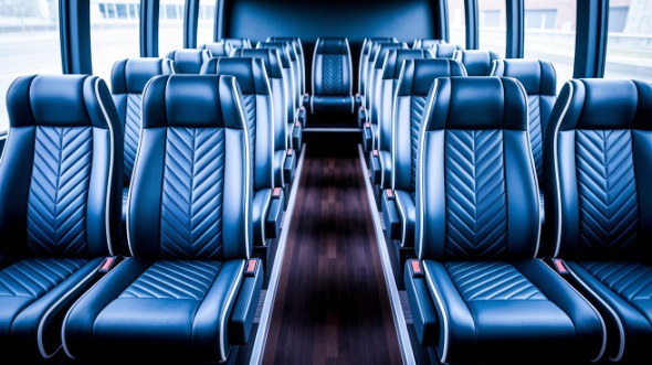 18 passenger minibus inside antioch