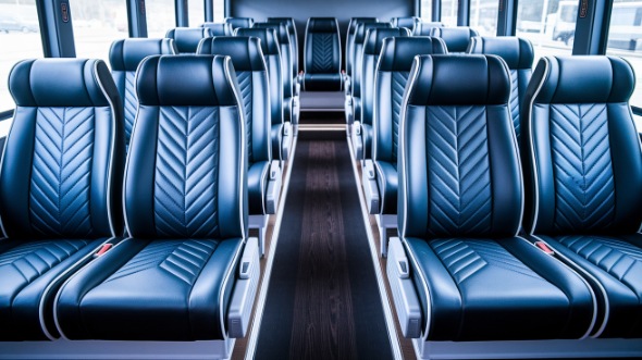 20 passenger minibus inside antioch