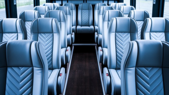 35 passenger minibus inside antioch
